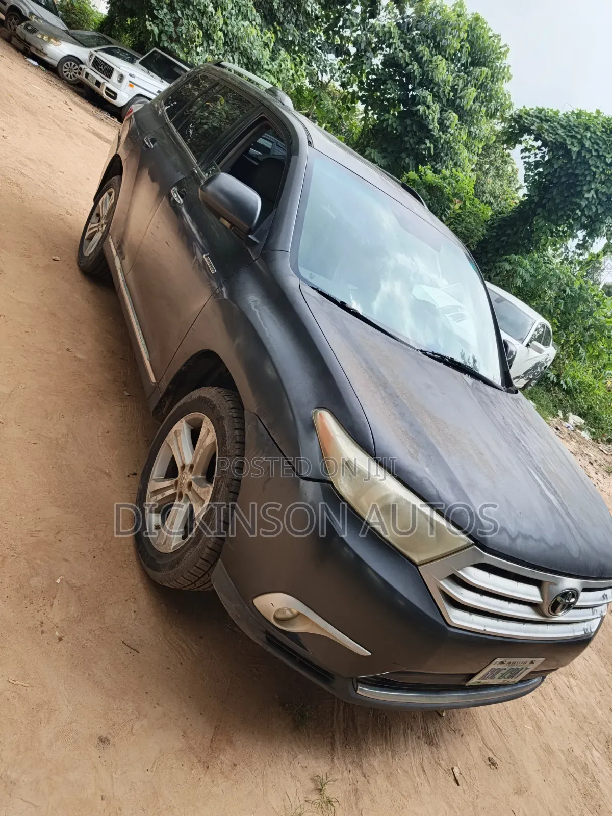 Toyota Highlander 2012 Gray