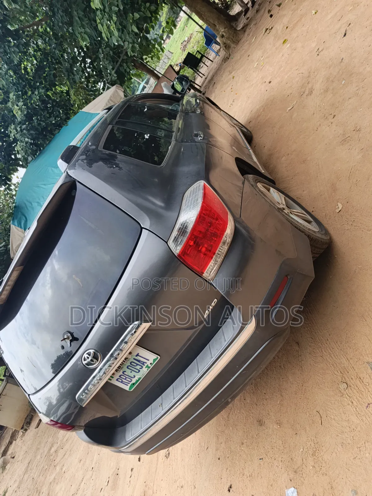 Toyota Highlander 2012 Gray