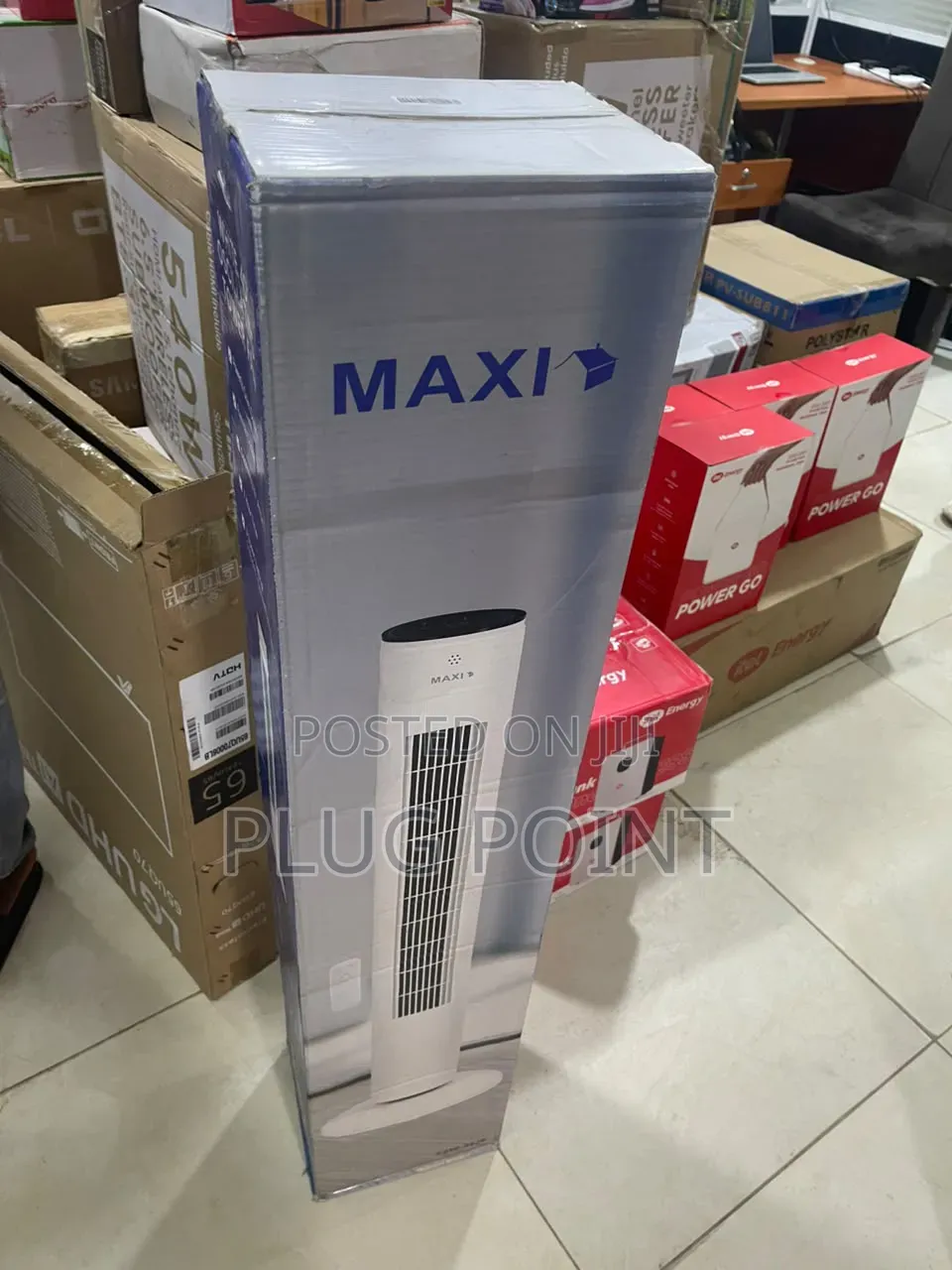 Maxi 40-Inch Standing Tower Fan With Quiet Operation