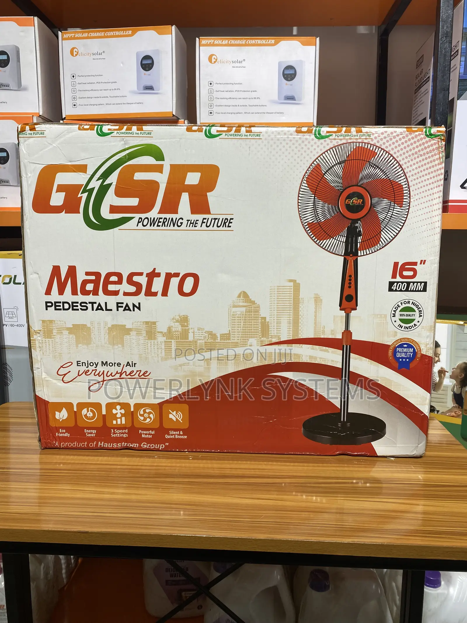 GSR Maestro Pedestal Fan