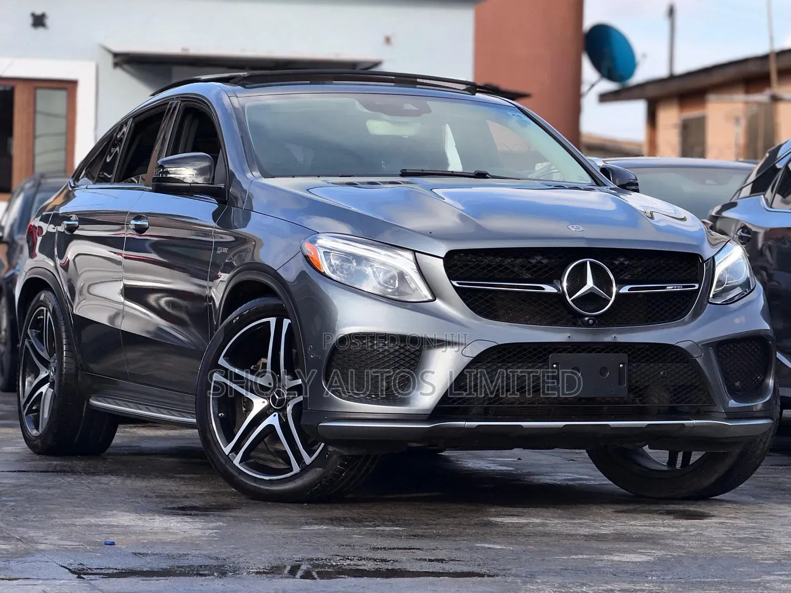 Mercedes-Benz GLE-Class AMG GLE 43 4MATIC 2018 Gray