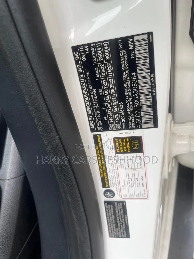 Mercedes-Benz GLE-Class AMG GLE 63 S 4MATIC 2016 White