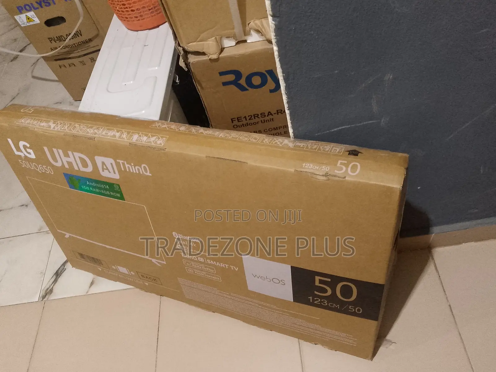 LG 50UQ650 UHD Smart TV – Large 50-Inch Display