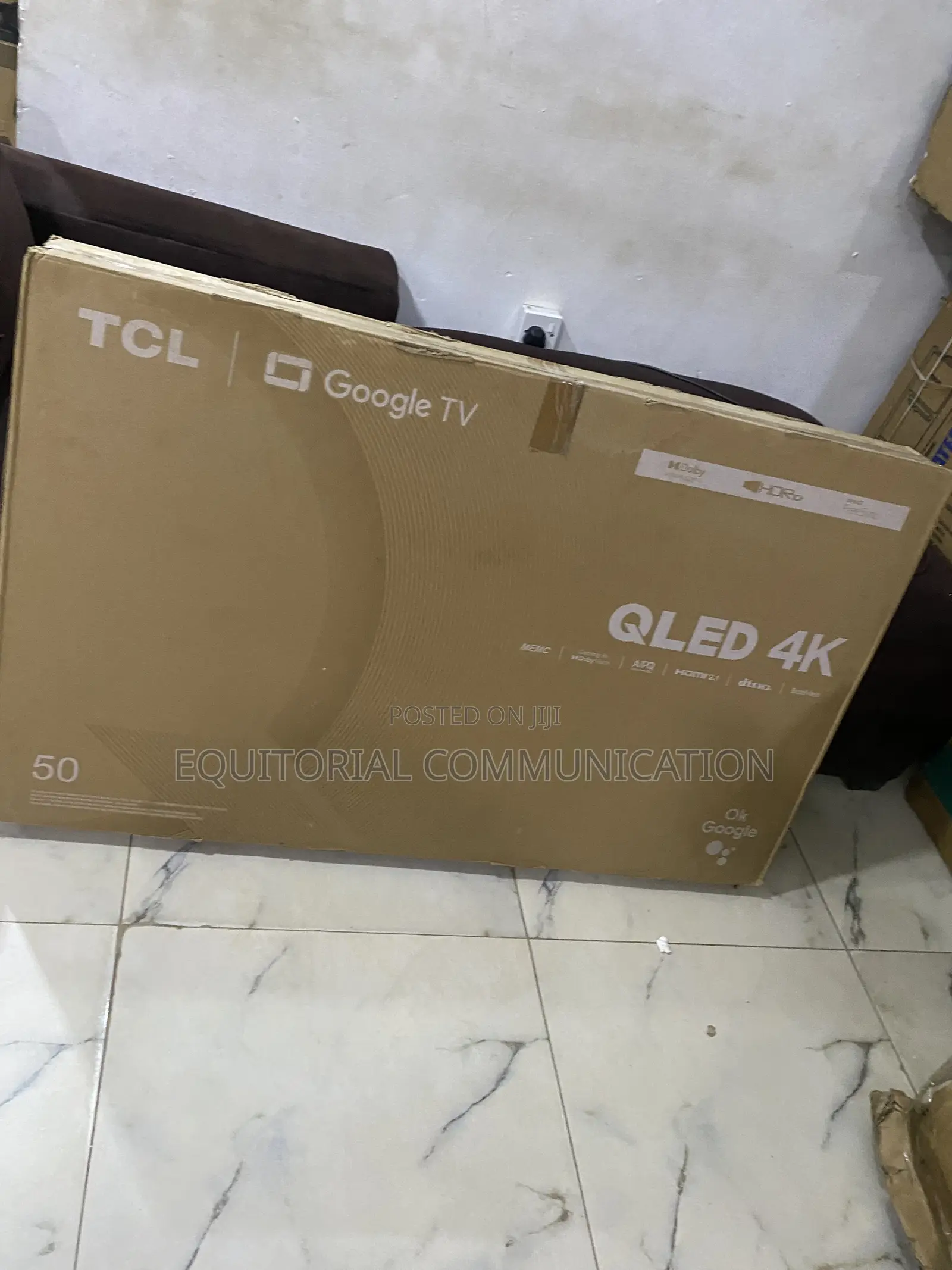 TCL 50c645 50-Inch Smart Qled TV With 100-240v Support