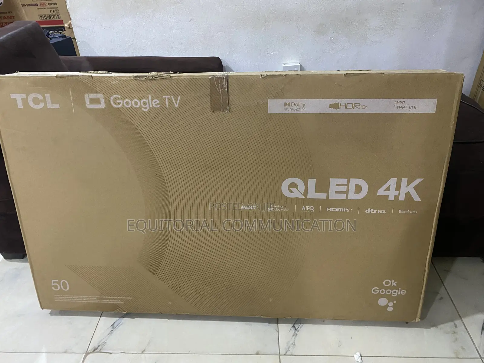 TCL 50c645 Qled 50-Inch Smart TV With Resolution 100-240v