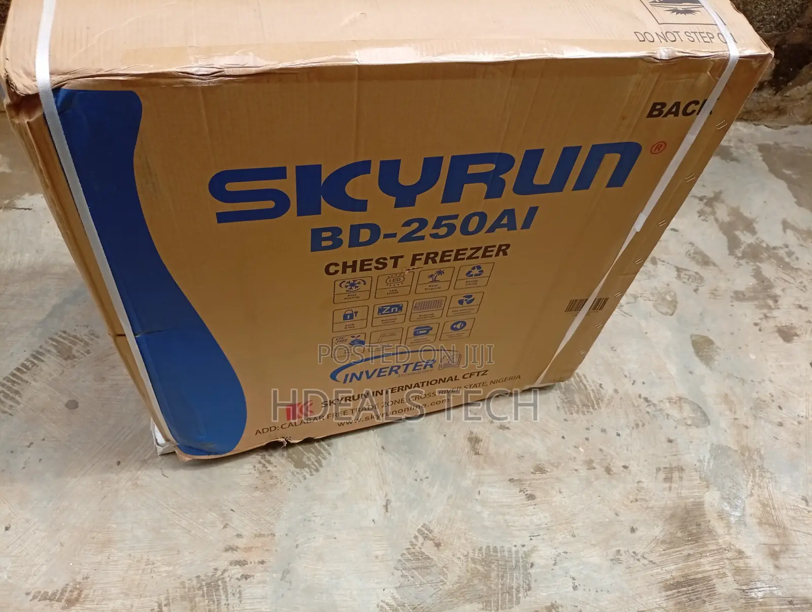 Skyrun BD-250AI Deep Freezer – Durable Cold Storage Appliance