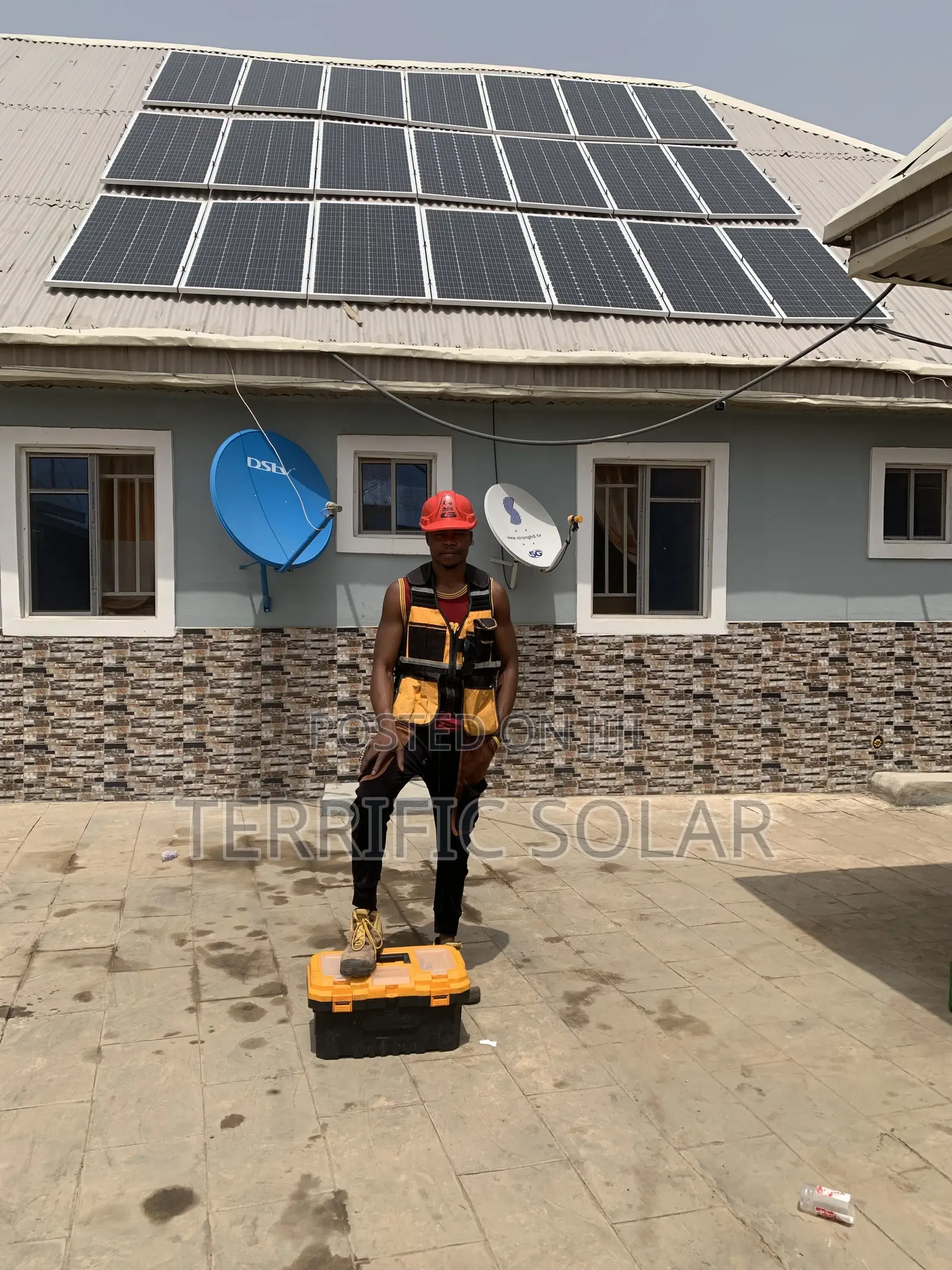 12 Kva of Terrific Hybrid Solar Ge Nerators
