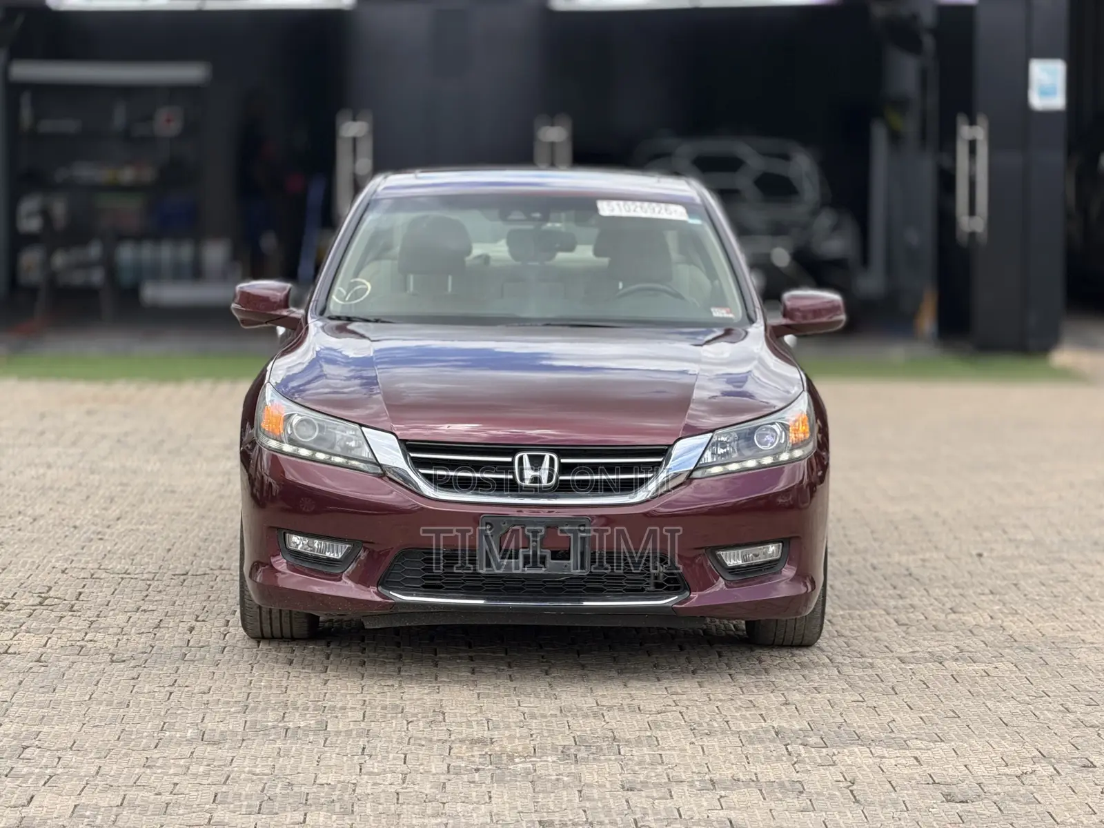 Honda Accord EX-L V6 w/Navigation 4dr Sedan (3.5L 6cyl 6A) 2015 Red