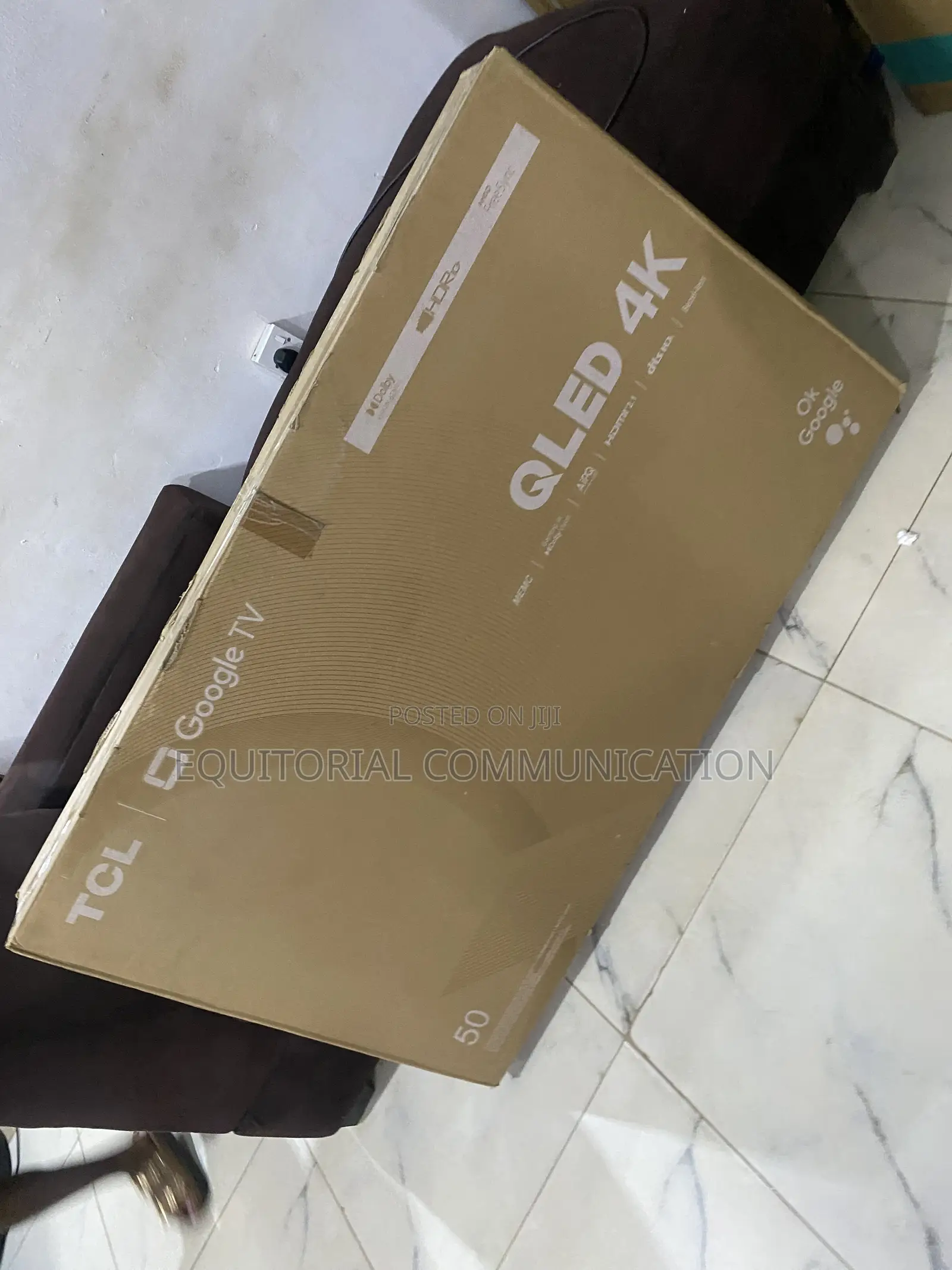 TCL 50 Inch 50c645 Qled Smart TV With 100-240v Input