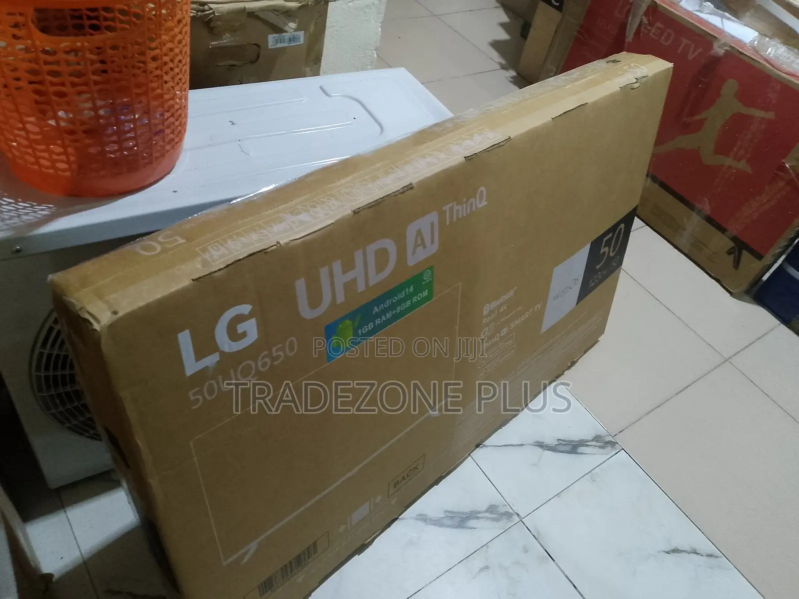 LG 50” UHD Television – Sharp Detailed Picture