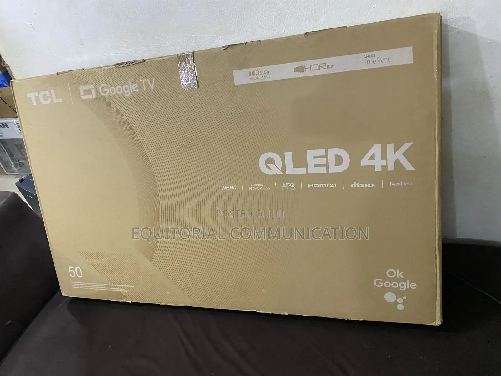 TCL 50c645 50-Inch Qled Uhd Smart TV for Home 100-240v