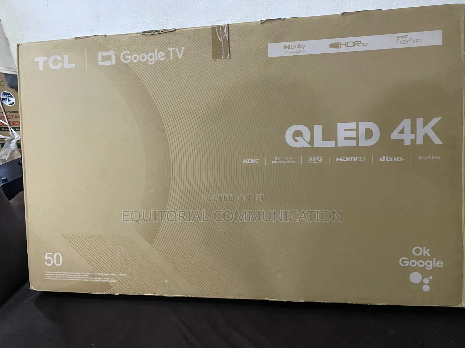 TCL 50c645 50-Inch Qled Uhd Smart TV for Home 100-240v