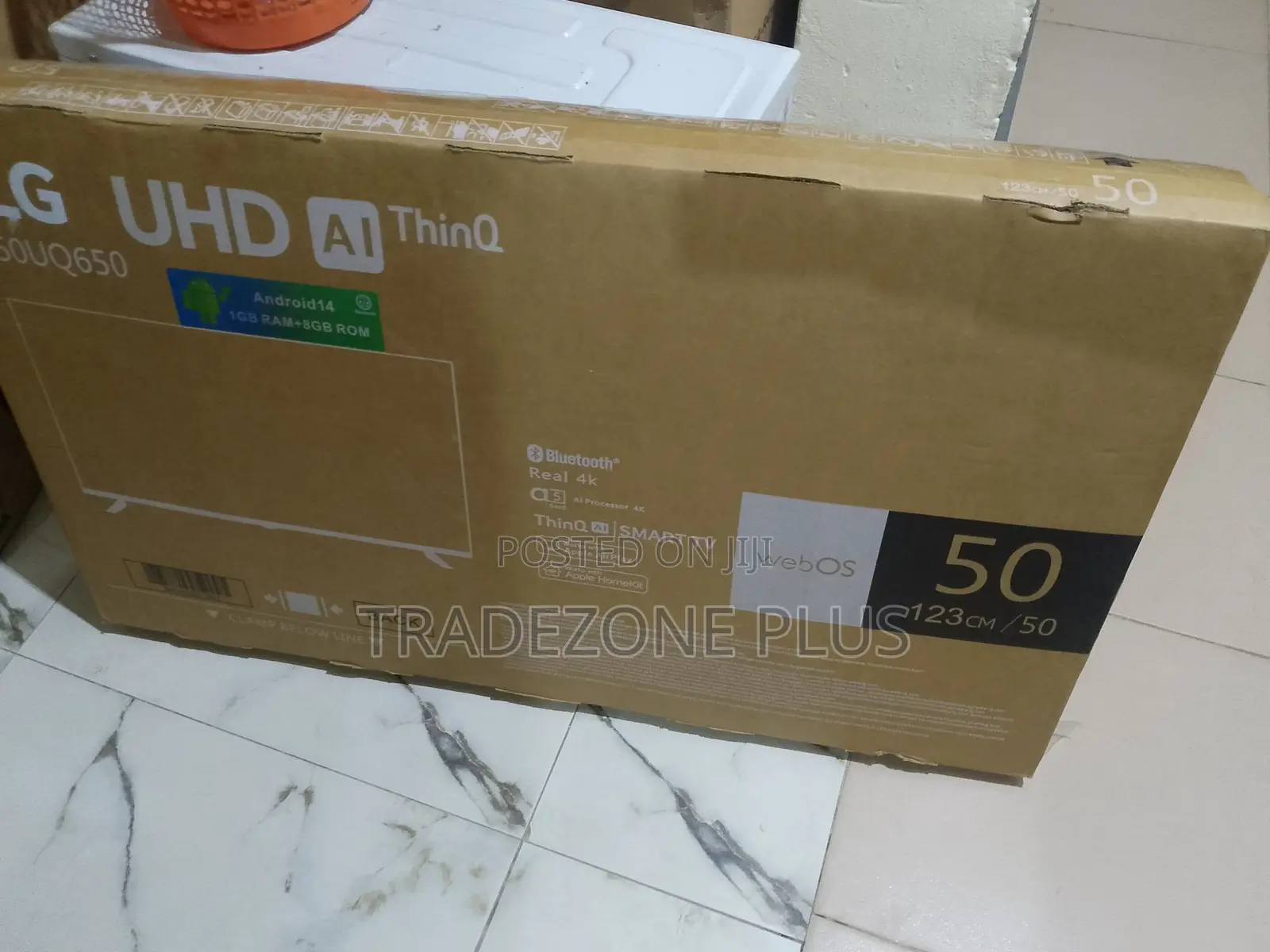 50” LG UHD Smart TV – Great for Movies Shows