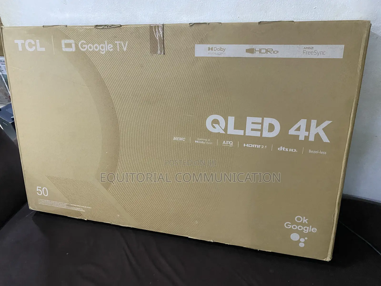 TCL 50 Inch Smart Qled TV 50c645 100-240v Wide Voltage