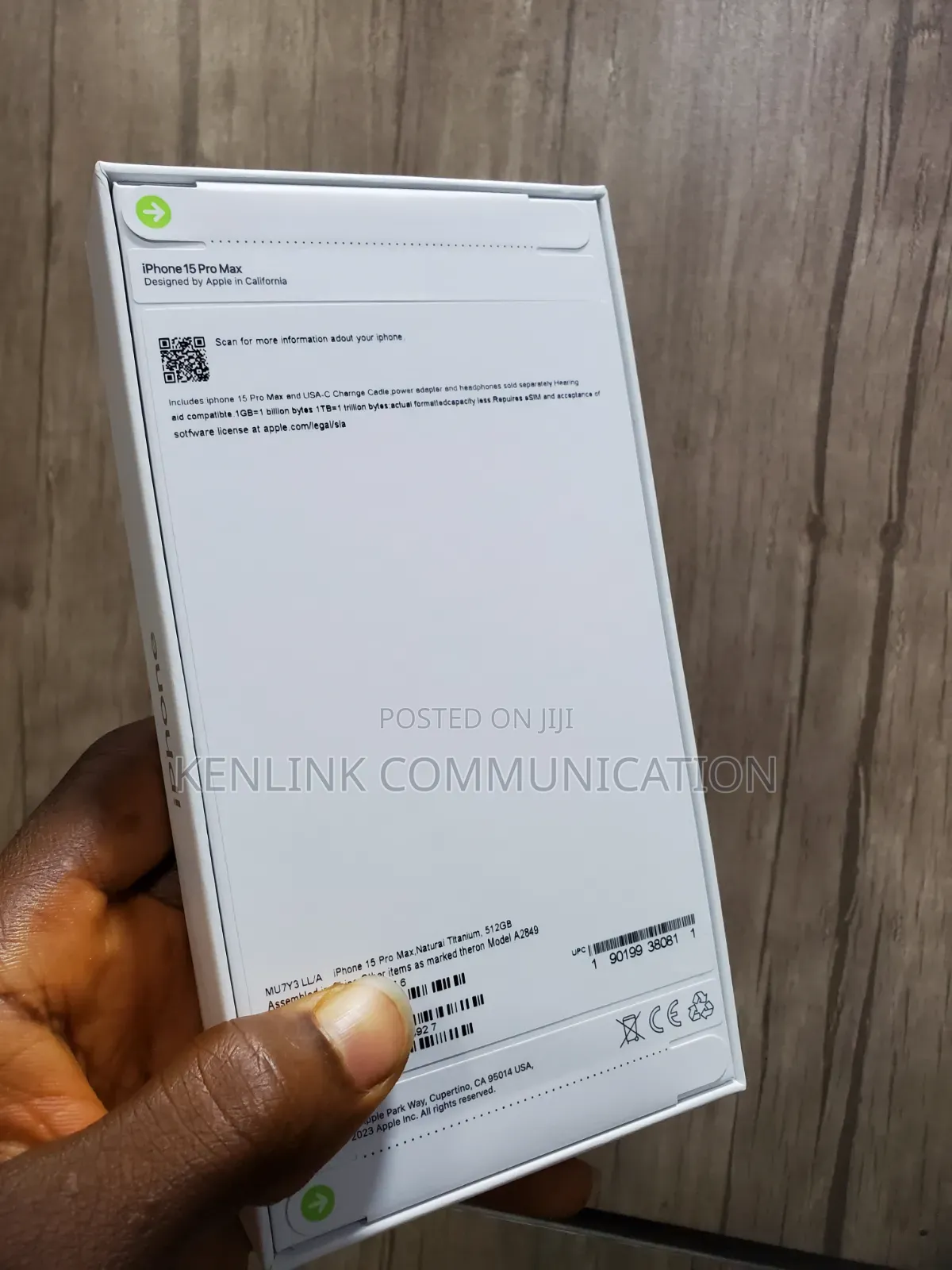 New Apple iPhone 15 Pro Max 512 GB Gray