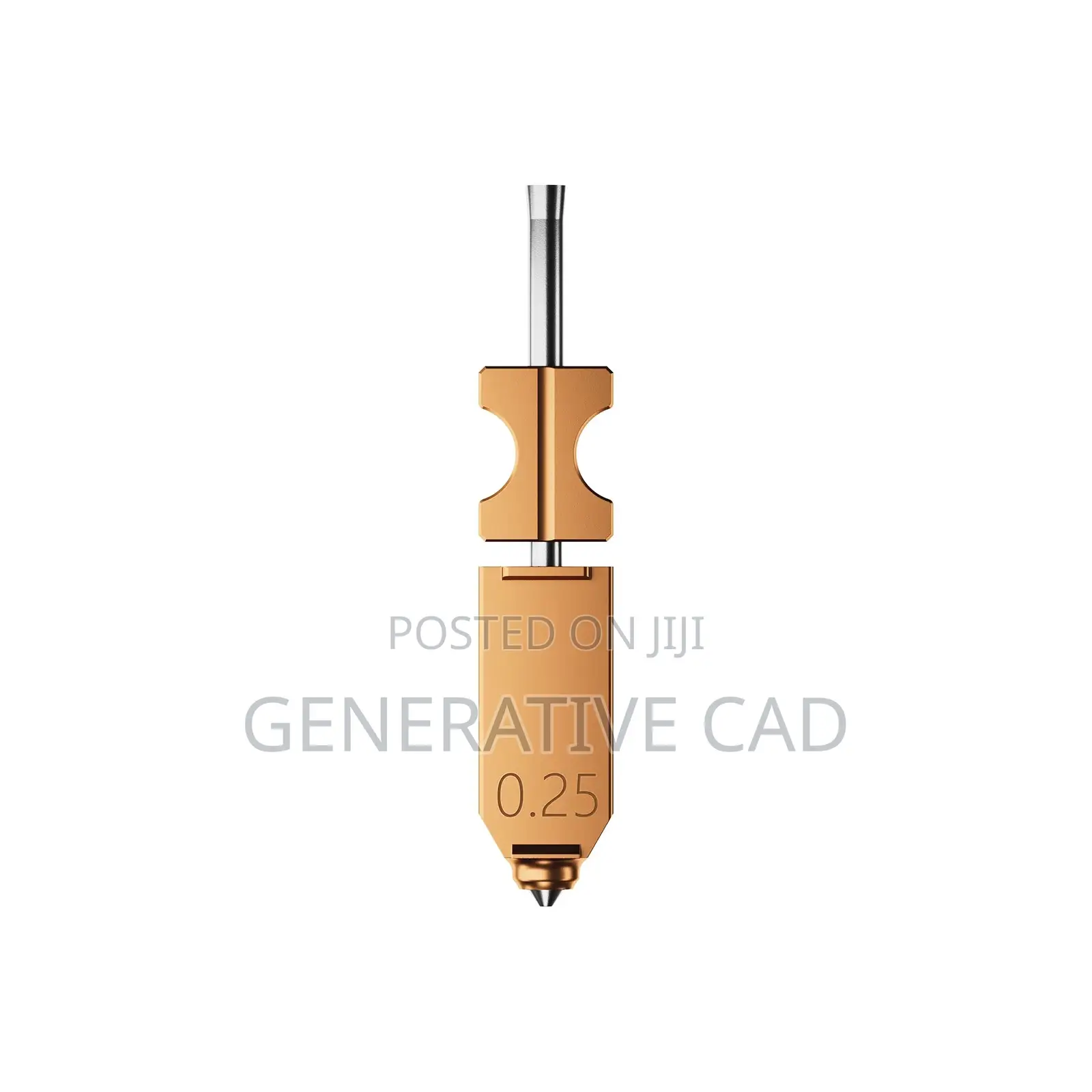 Nozzle for AD5X Series Nozzle 0.25mm-0.4mm-0.6mm | Generative CAD