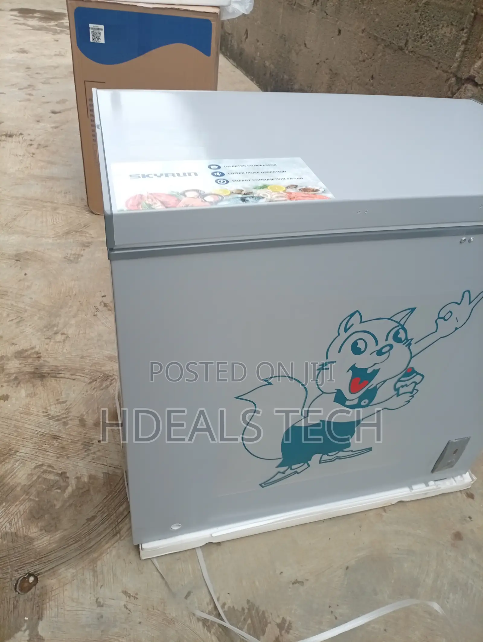 Skyrun BD-250AI Chest Freezer – Store More Frozen Food