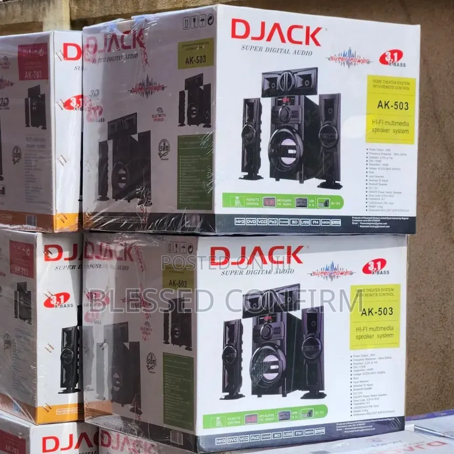 DJACK AK-503 Powerful Bluetooth Home Theatre Speaker