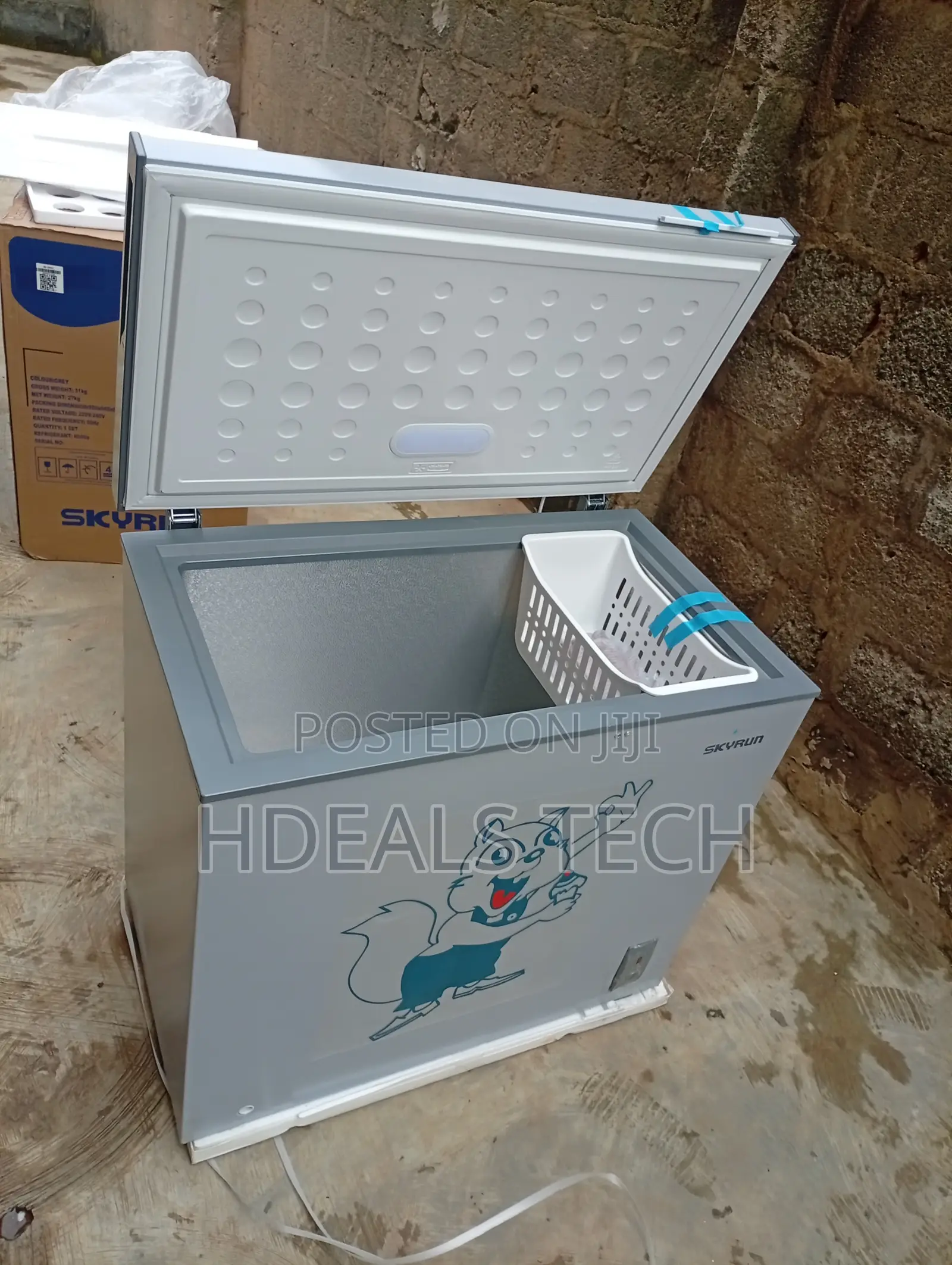Skyrun BD-250AI Deep Freezer – Spacious for Big Family Inverter