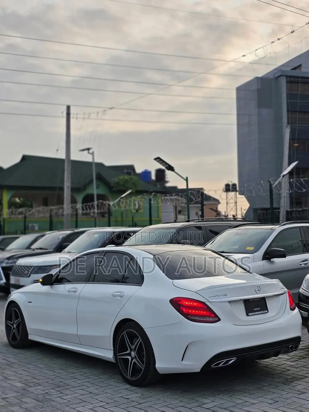 Mercedes-Benz C450 2016 White