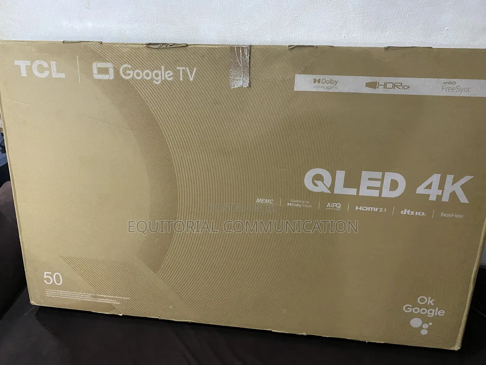 TCL 50C645 50-Inch QLED Smart Television Wide Voltage 100-240v