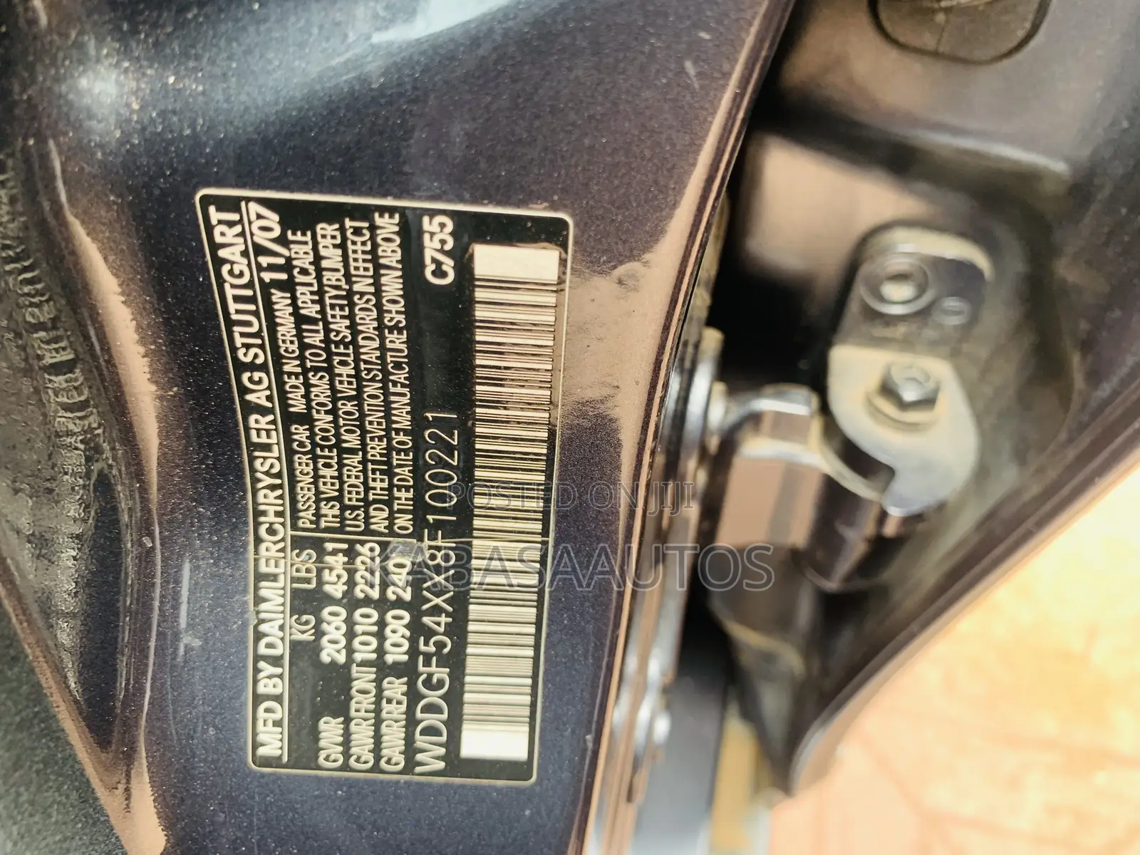 Mercedes-Benz C300 2008 Gray