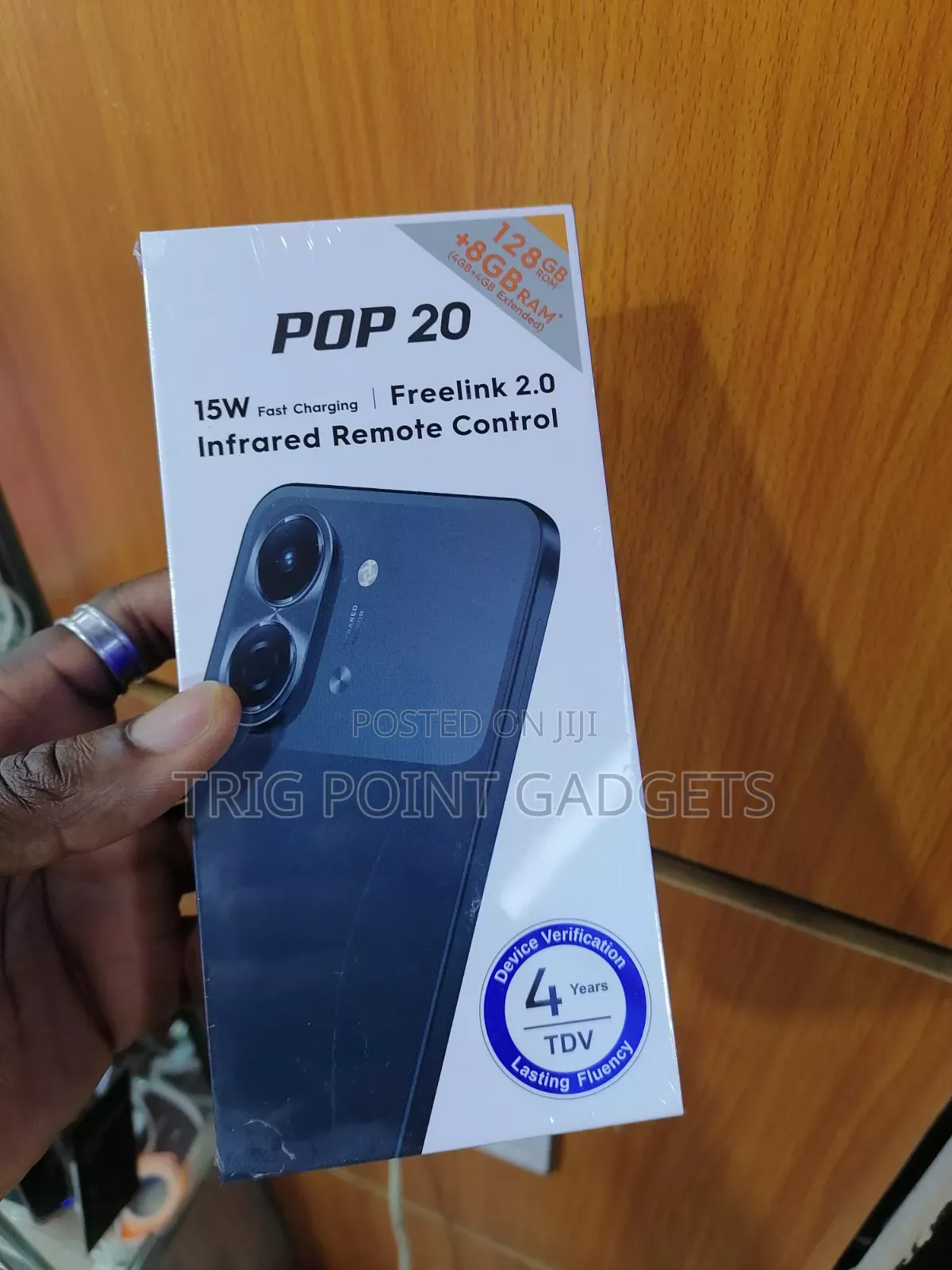 New Tecno Pop 20 128 GB Silver