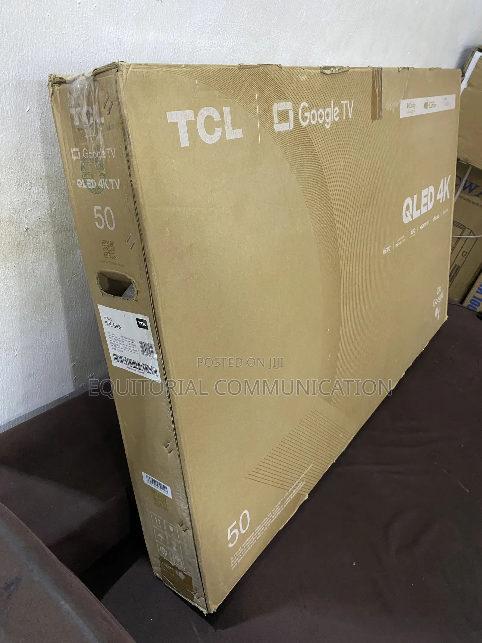 TCL 50c645 50-Inch Uhd Qled Smart TV 100-240v Compatible