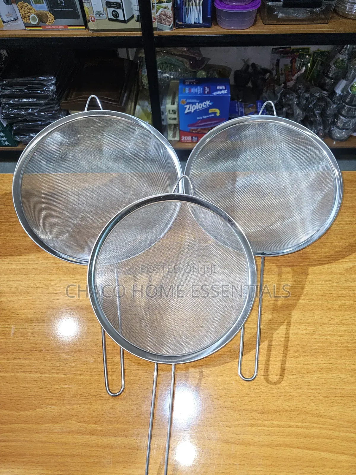 Stainless Steel Fine Mesh Kitchen Strainer