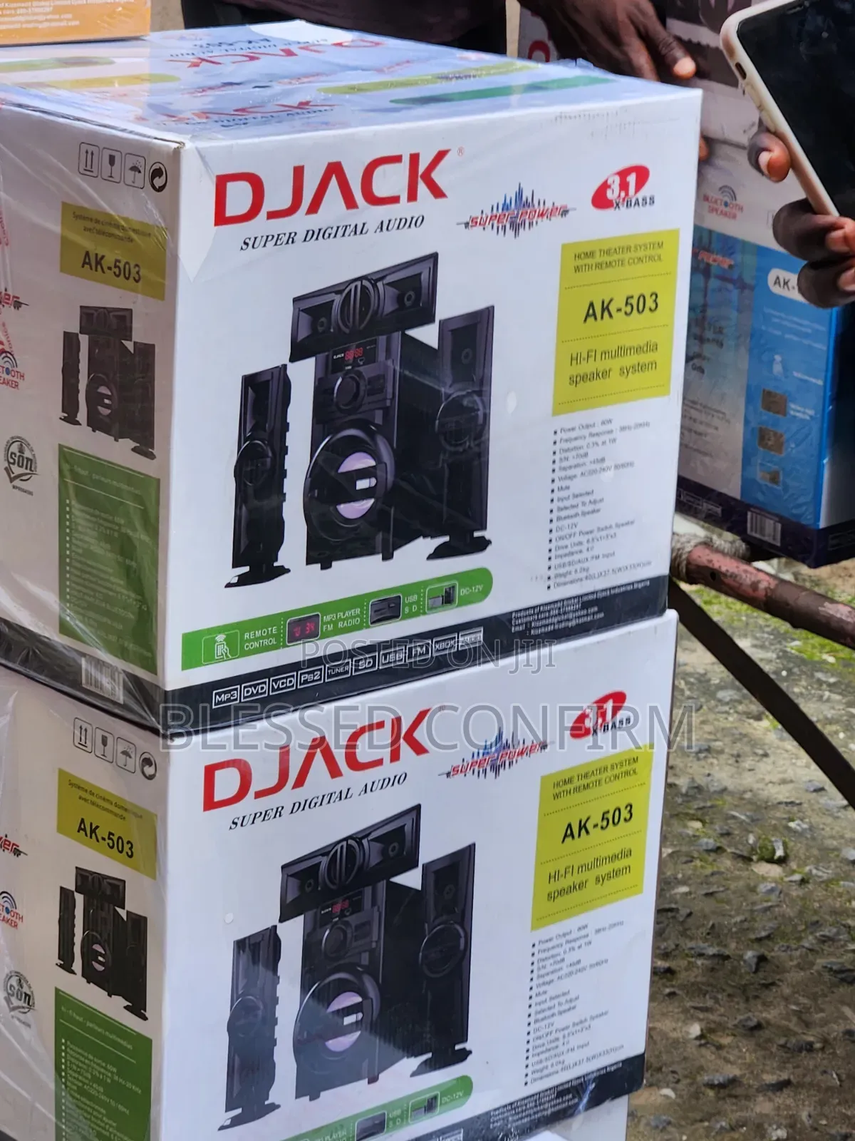 DJACK AK-503 Bluetooth Surround Sound Speaker System