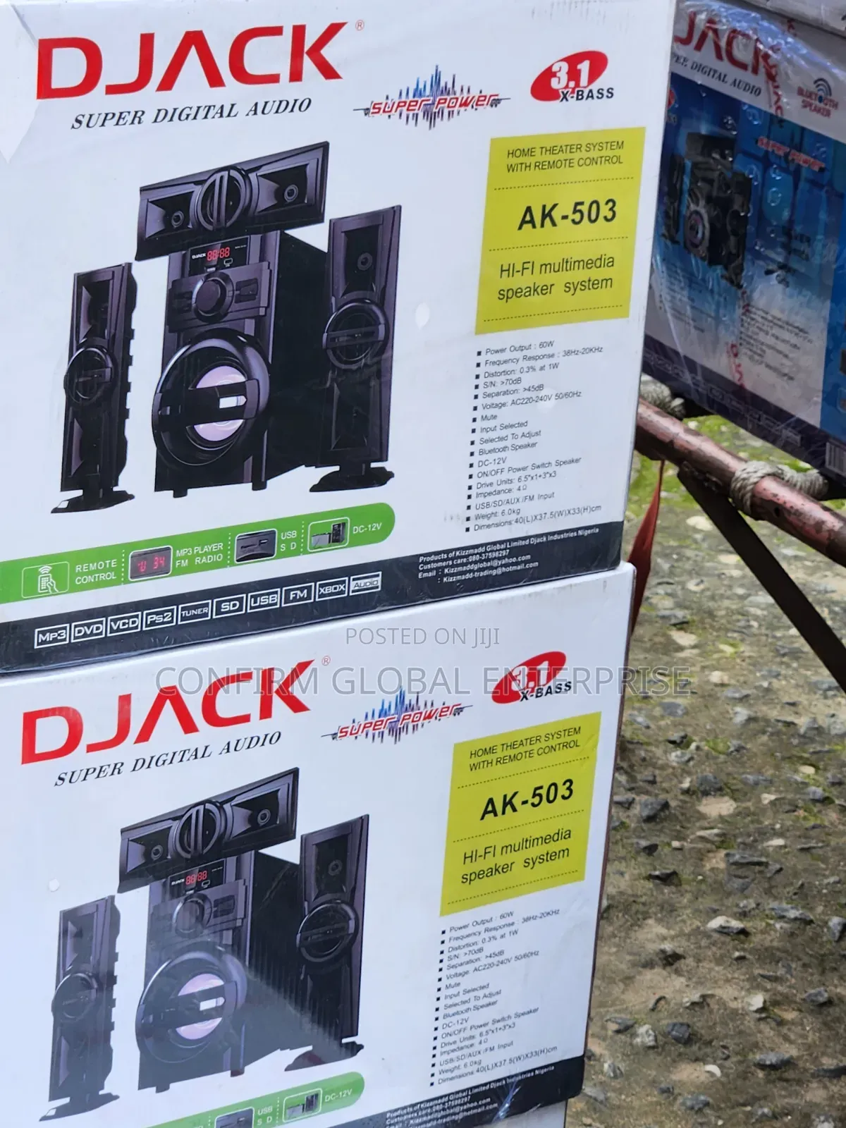 DJACK AK-503 3D Real Sound Home Theater System