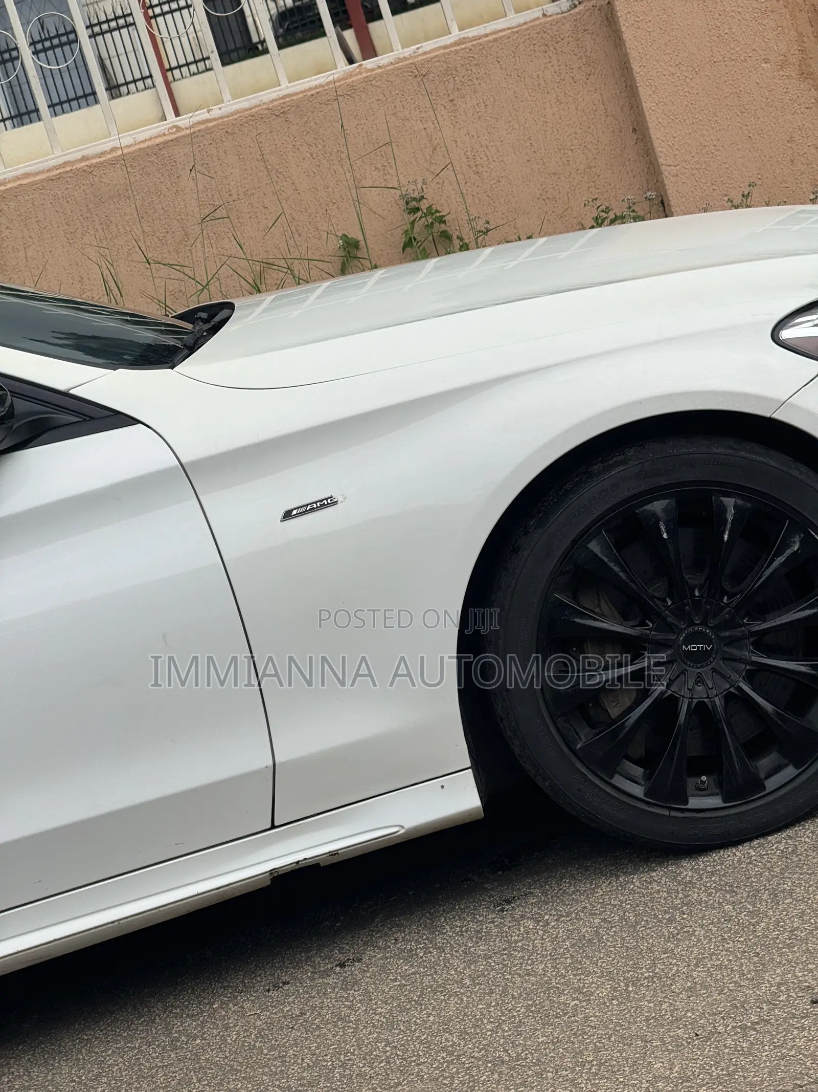 Mercedes-Benz C43 4Matic Sedan AWD (3.0L V6 9AM) 2017 White