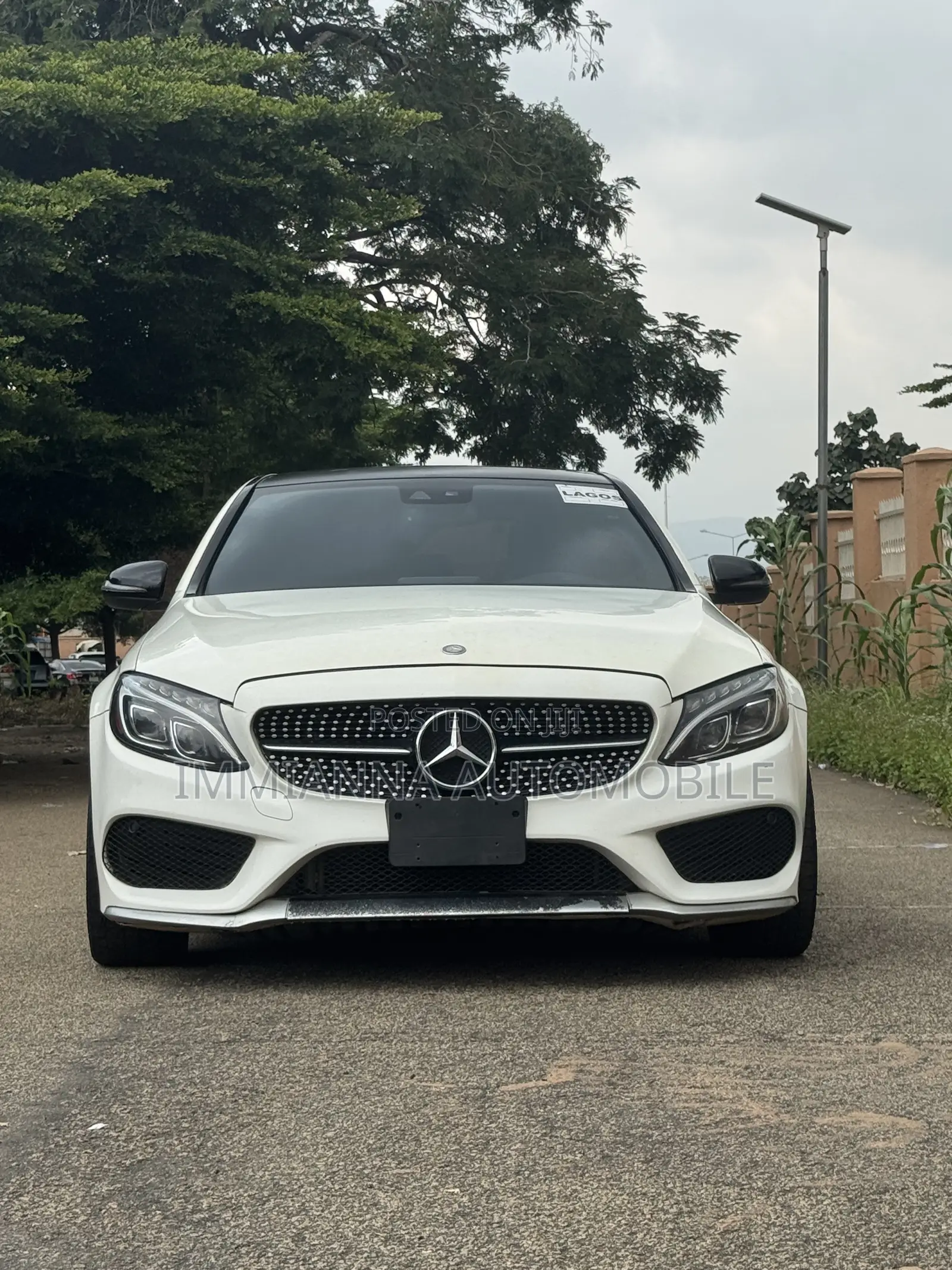 Mercedes-Benz C43 4Matic Sedan AWD (3.0L V6 9AM) 2017 White