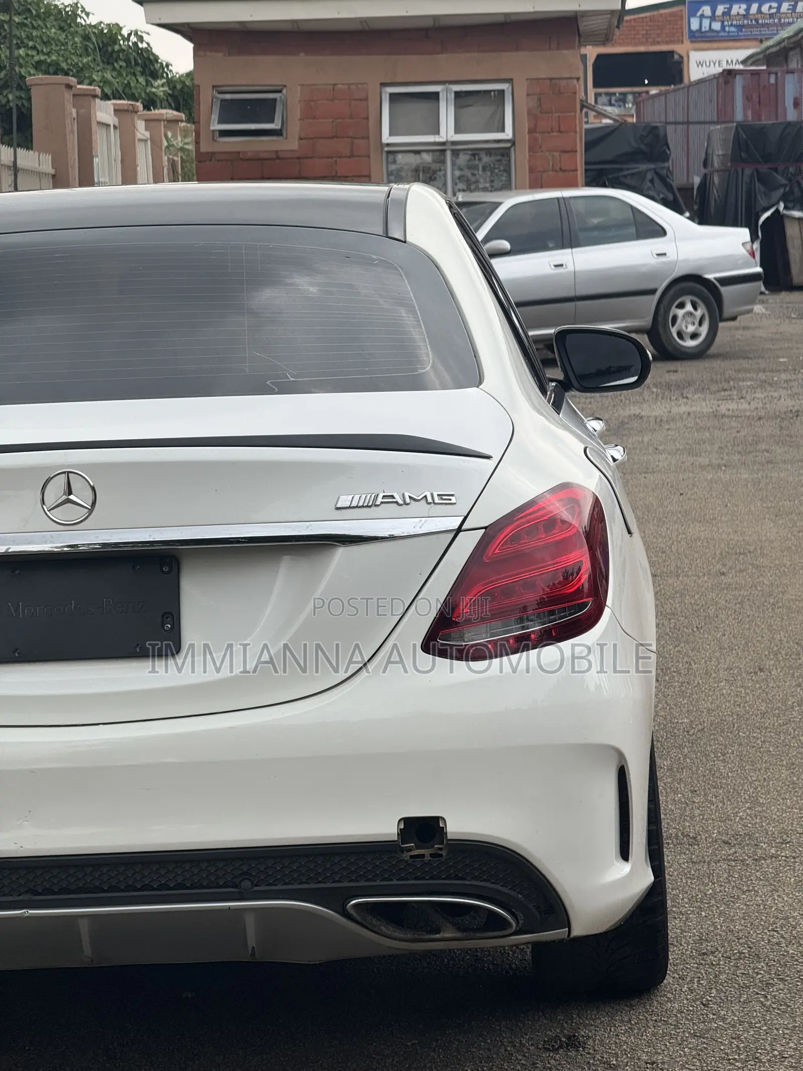 Mercedes-Benz C43 4Matic Sedan AWD (3.0L V6 9AM) 2017 White