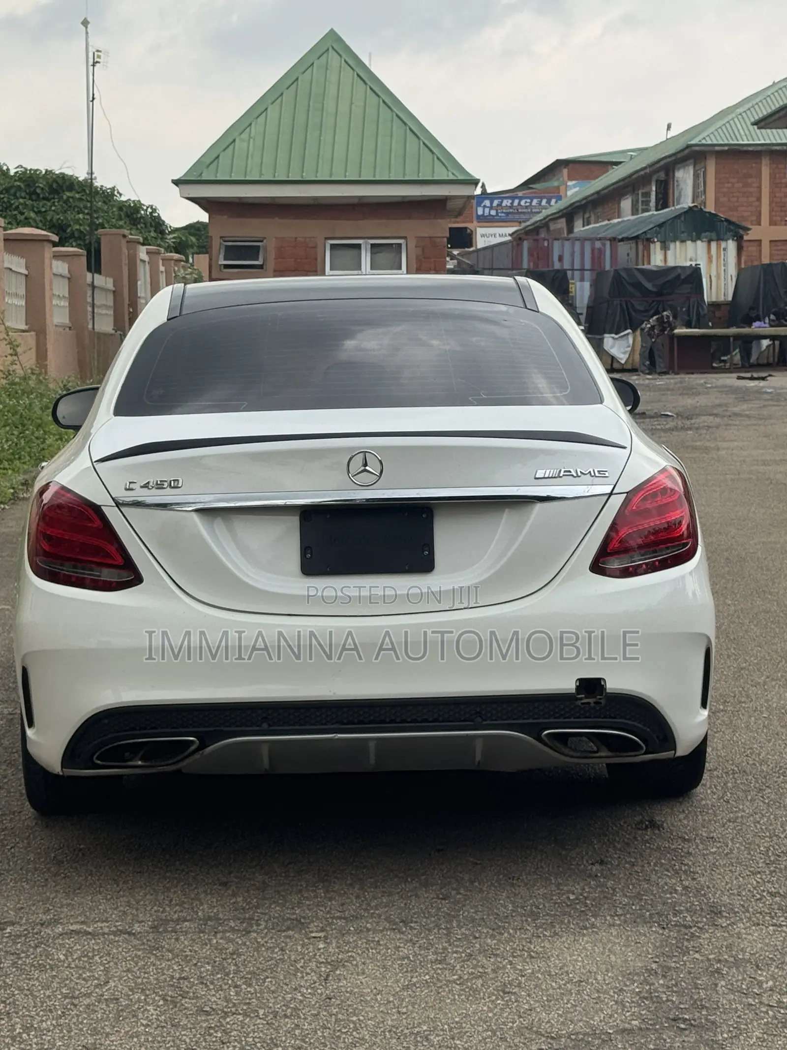Mercedes-Benz C450 2017 White