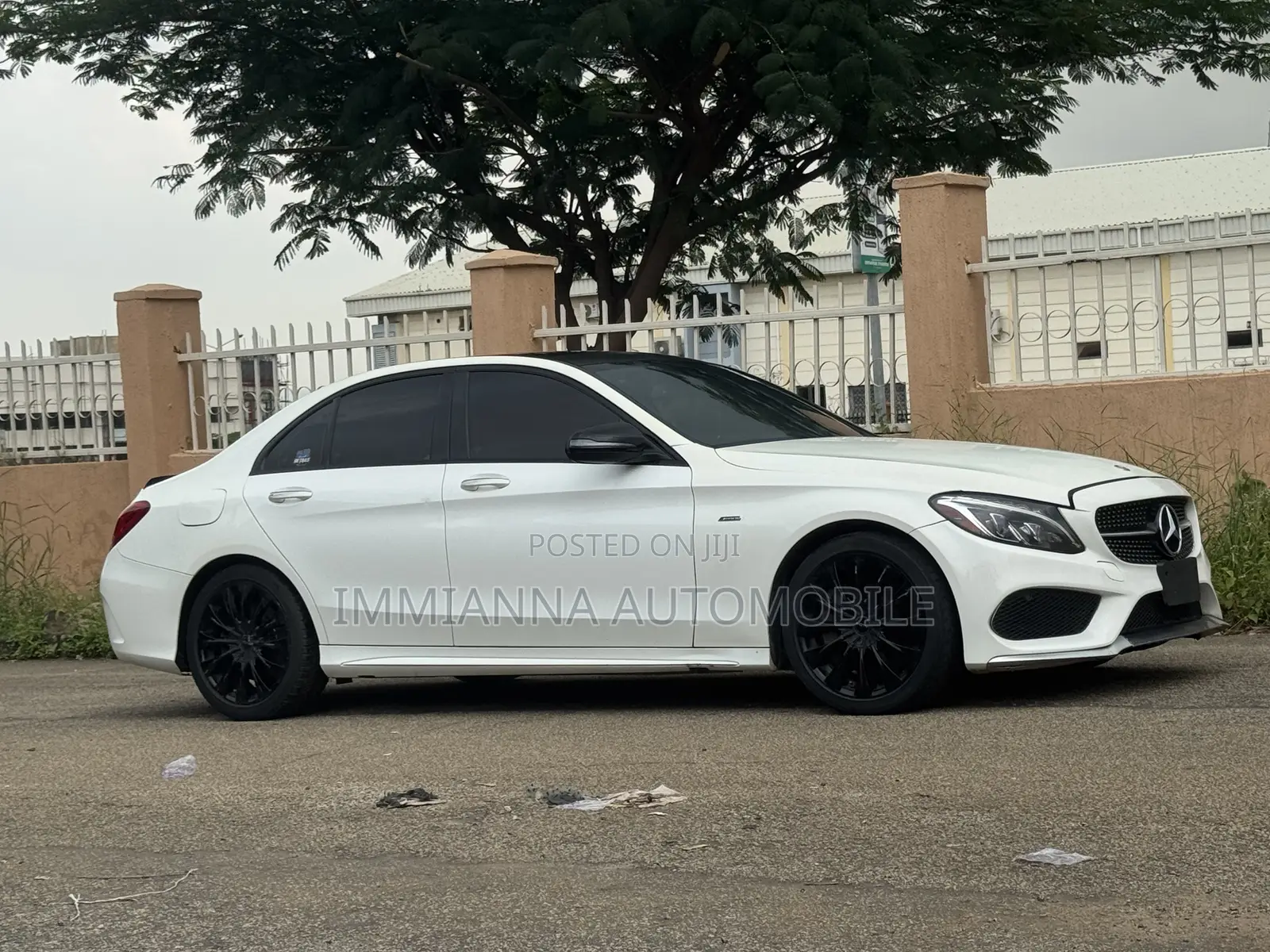 Mercedes-Benz C43 4Matic Sedan AWD (3.0L V6 9AM) 2017 White