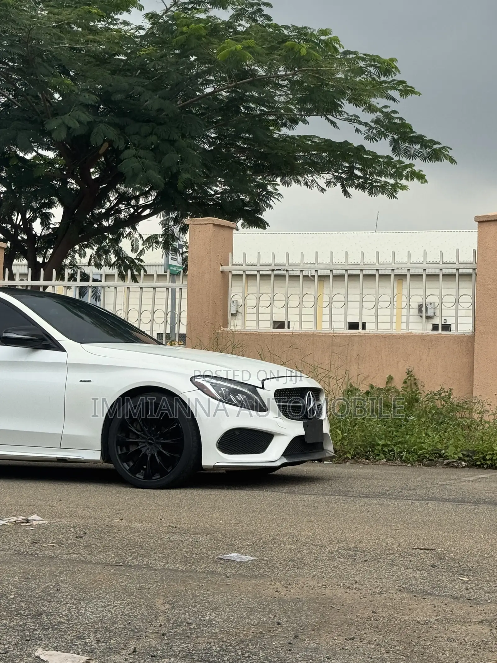 Mercedes-Benz C43 4Matic Sedan AWD (3.0L V6 9AM) 2017 White