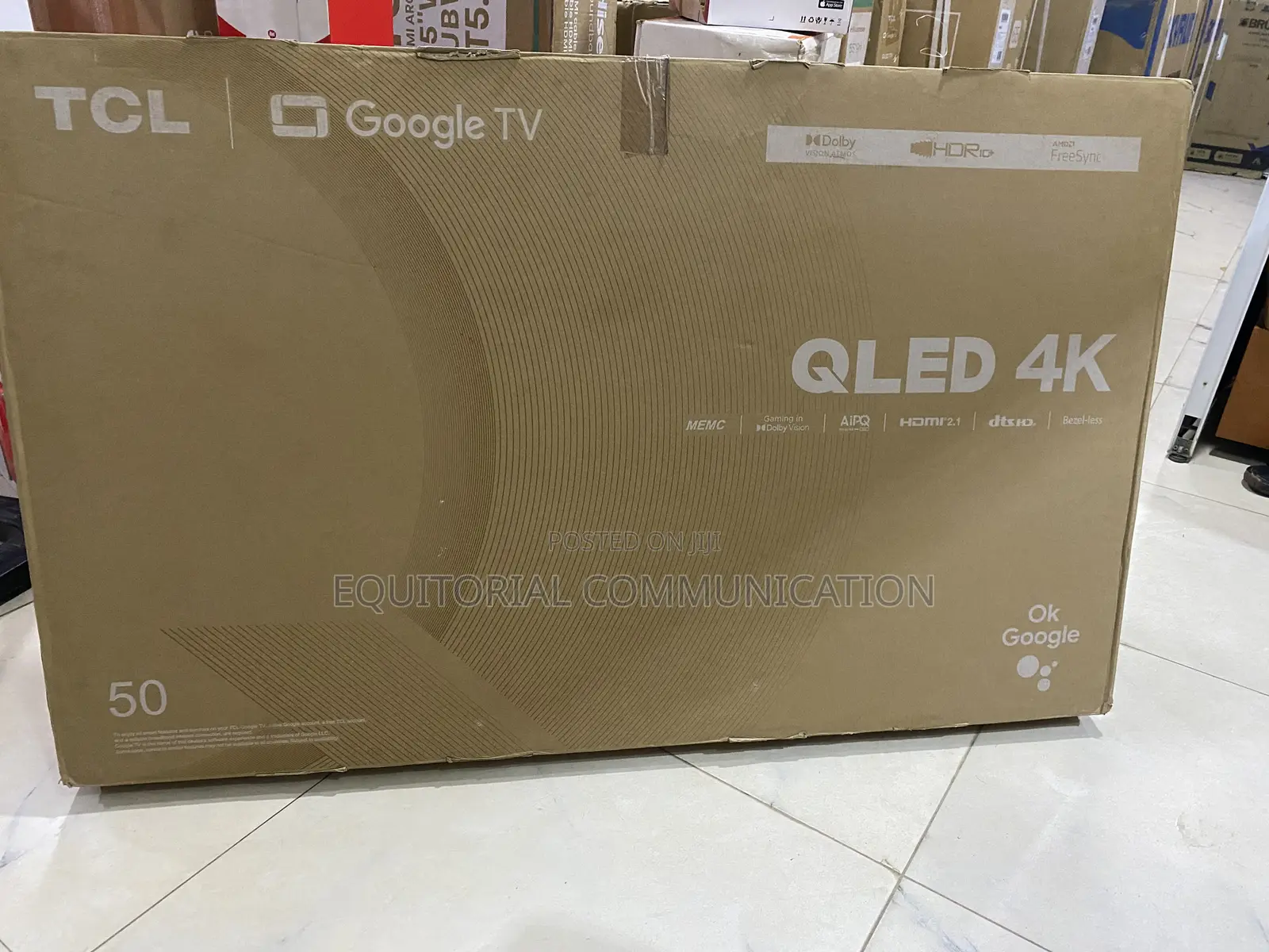 TCL 50c645 50-Inch Qled Smart TV for Movies 100-240v