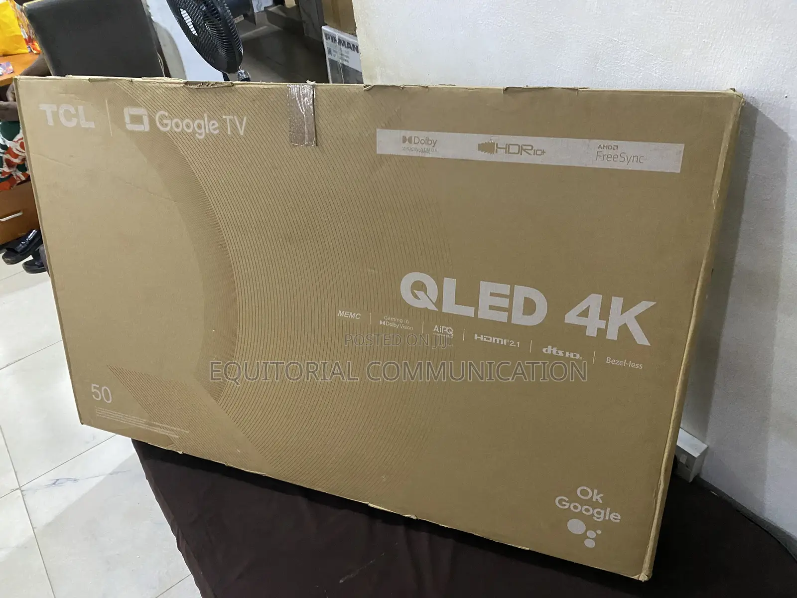 TCL 50c645 50-Inch Qled Smart TV for Movies 100-240v