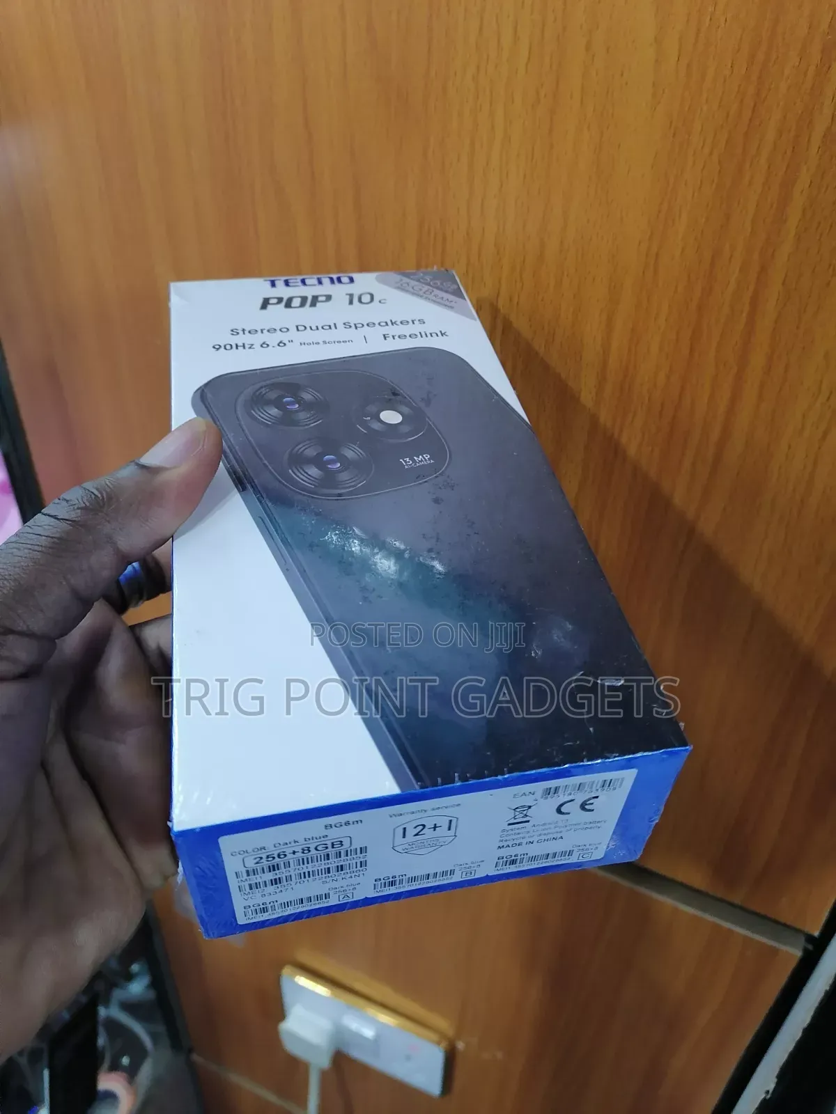 New Tecno Pop 10C 128 GB Blue