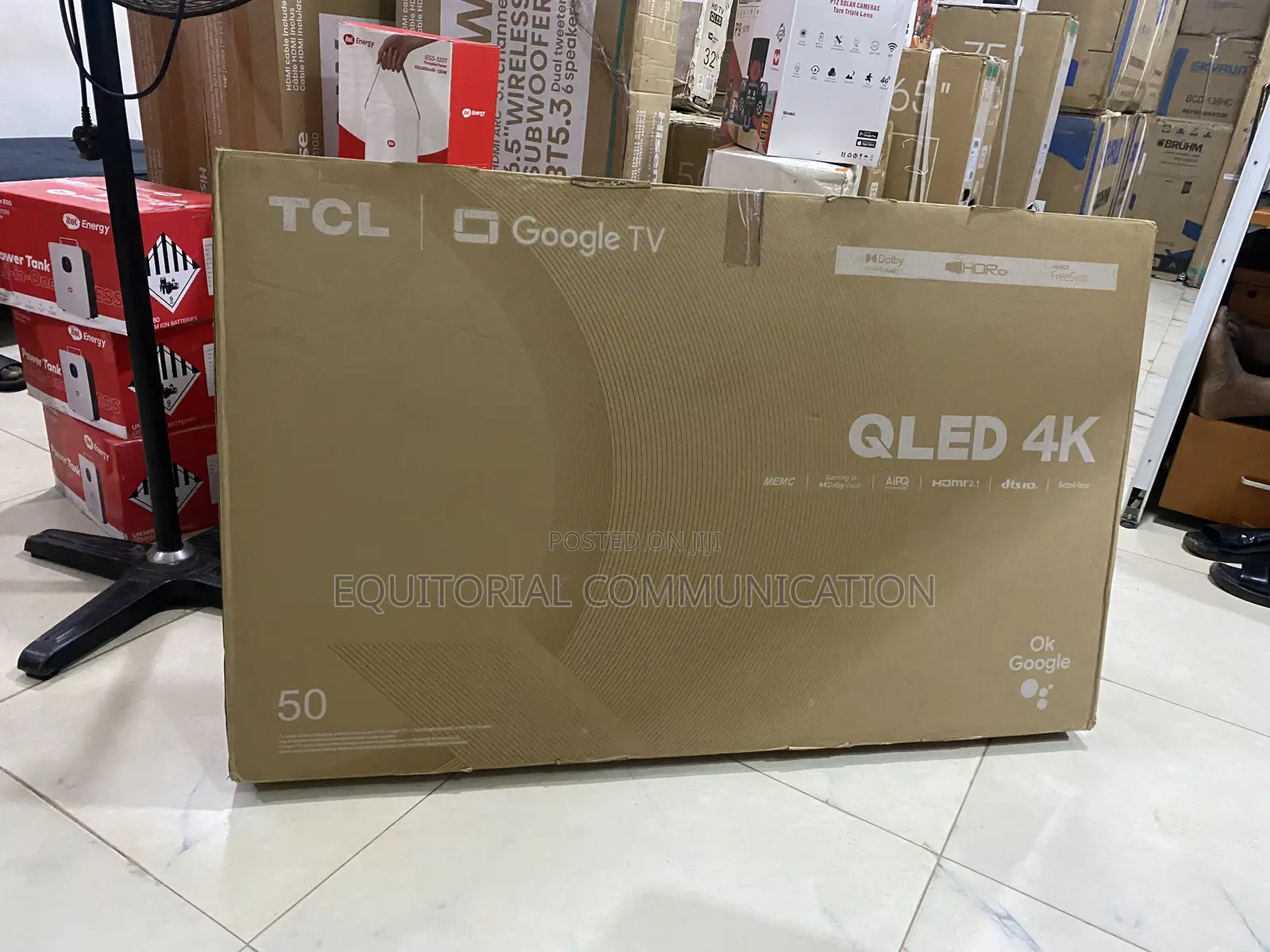 TCL 50c645 50-Inch Qled Uhd Smart TV for Streaming 100-240v
