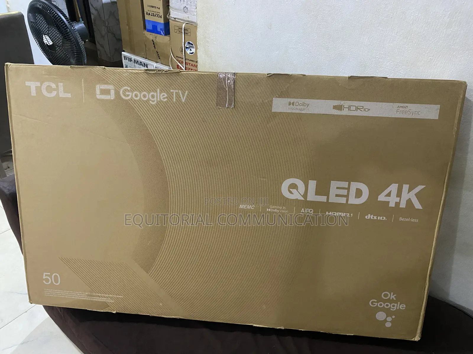 TCL 50c645 50-Inch Qled Smart TV for Living Room 100-240v