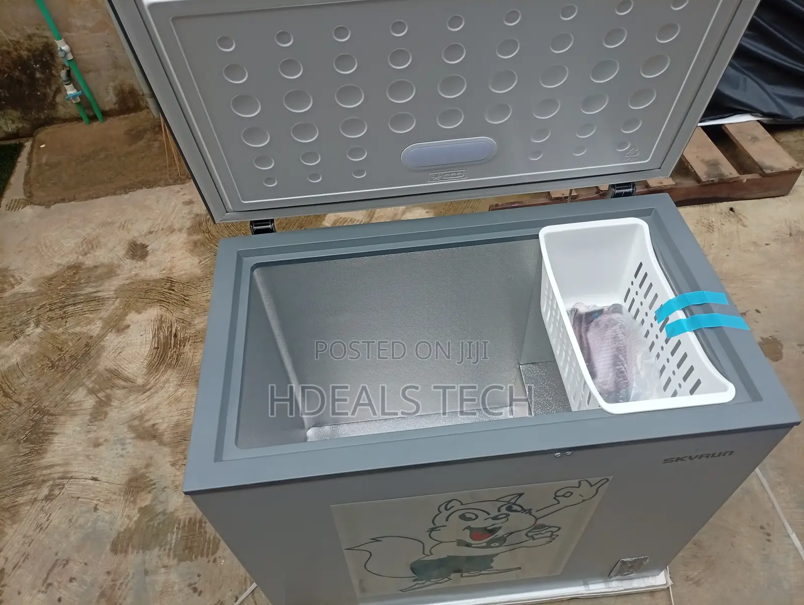Skyrun BD-250AI Chest Freezer – Store Frozen Foods, Drinks