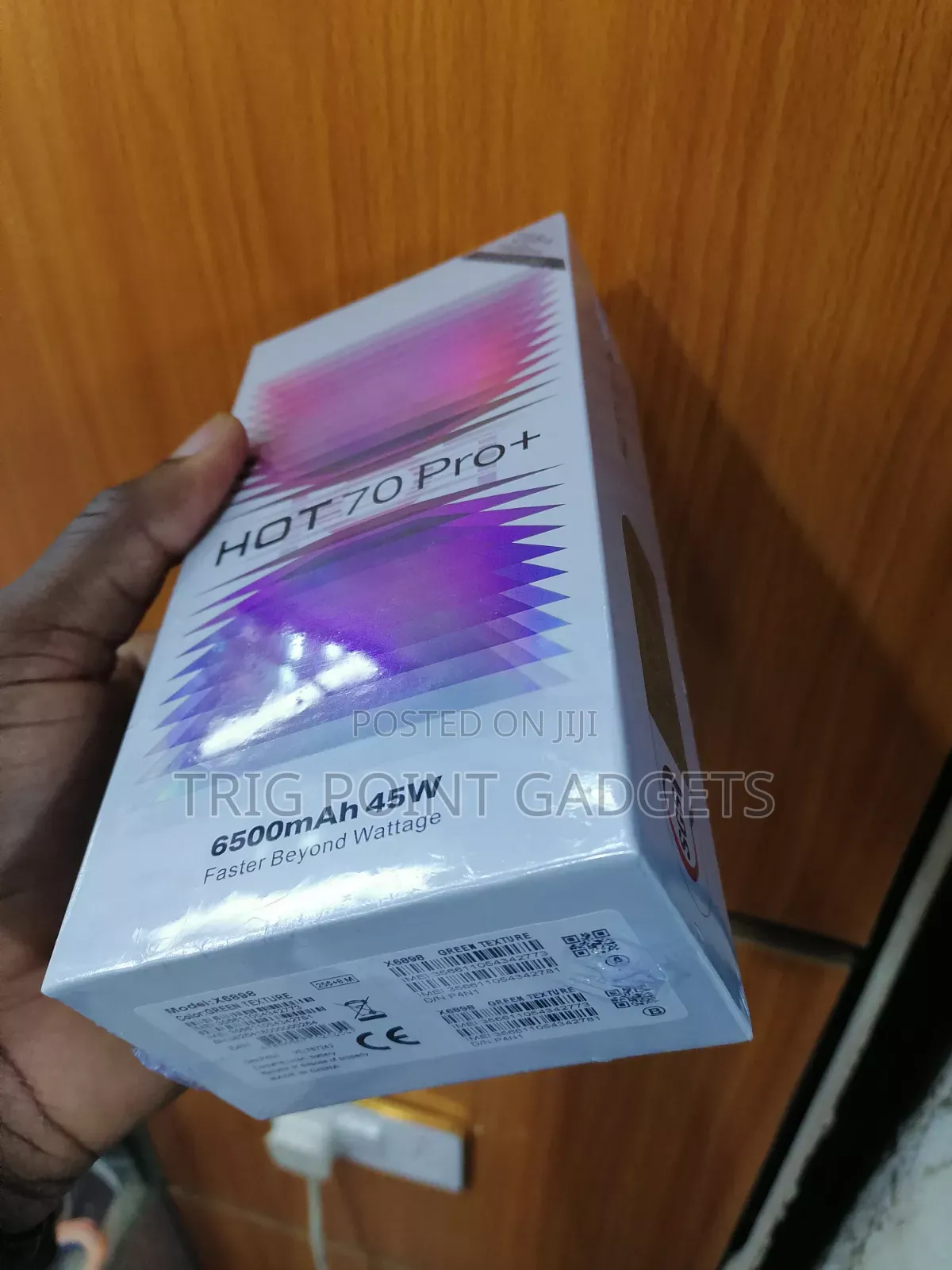 New Infinix Hot 70 Pro 5G+ 256 GB Green