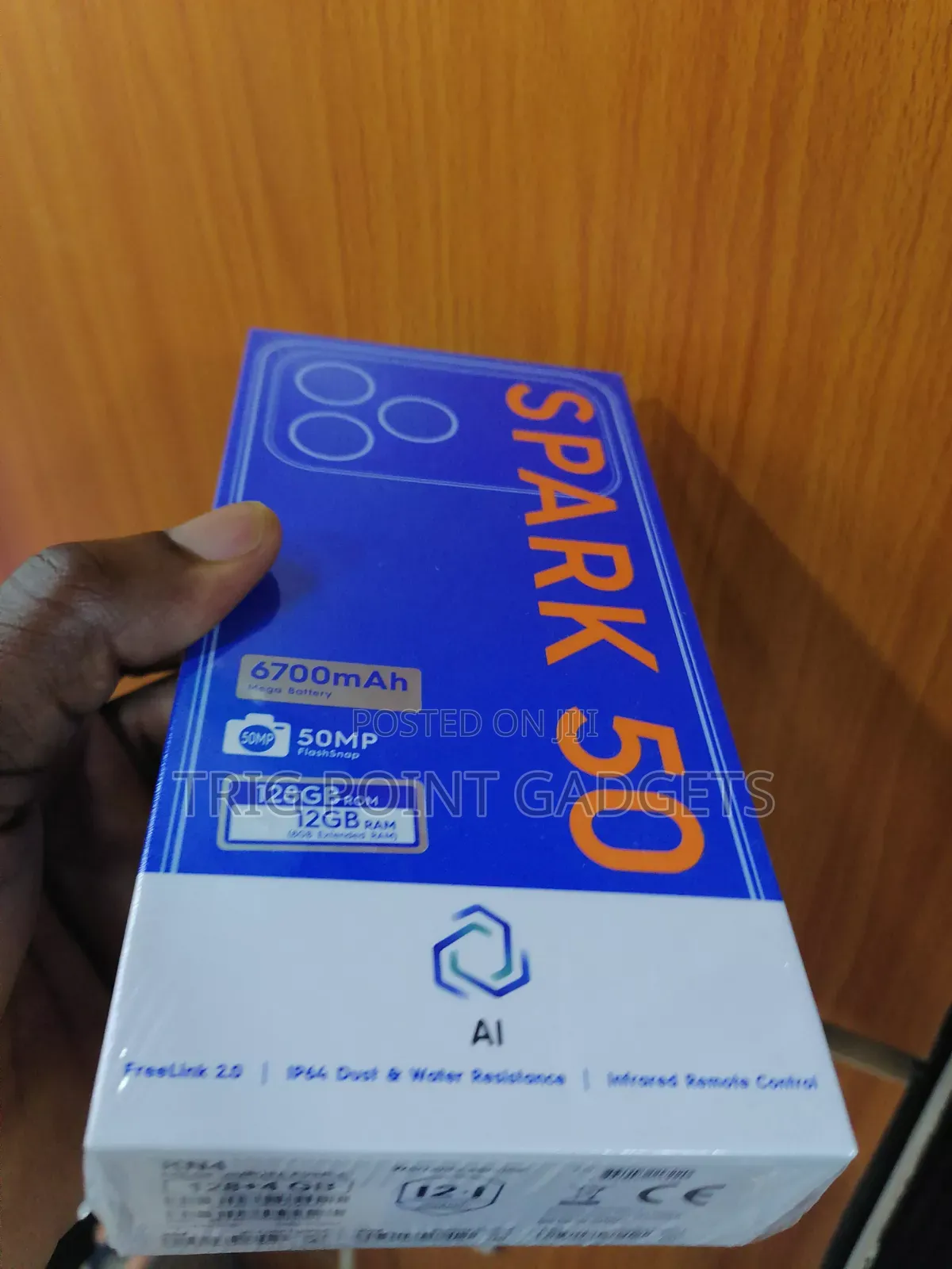 New Tecno Spark 50 128 GB Purple