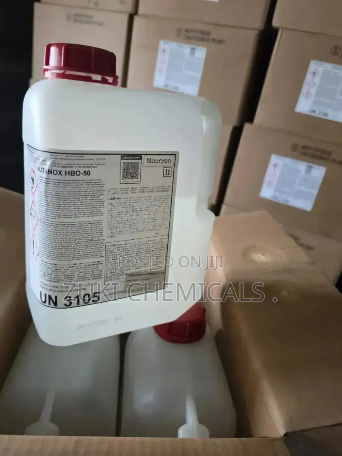 Catalyst (Butanox HBO-50) for Fiberglass Polyester Resin Production