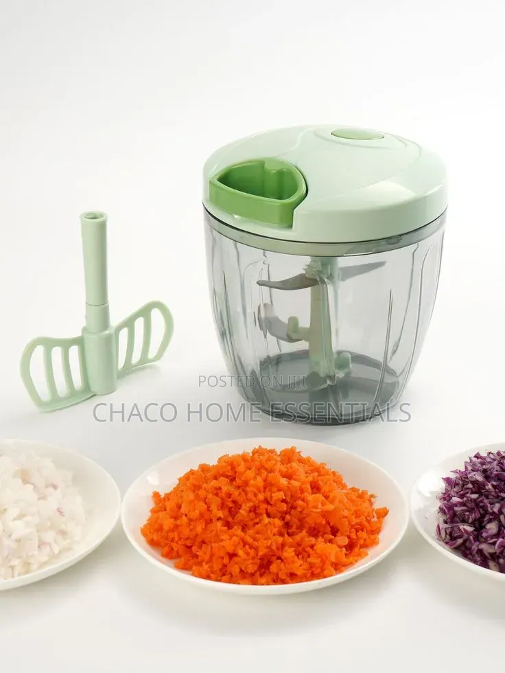 900ml Manual Speedy Chopper / 5-Blade Food Processor