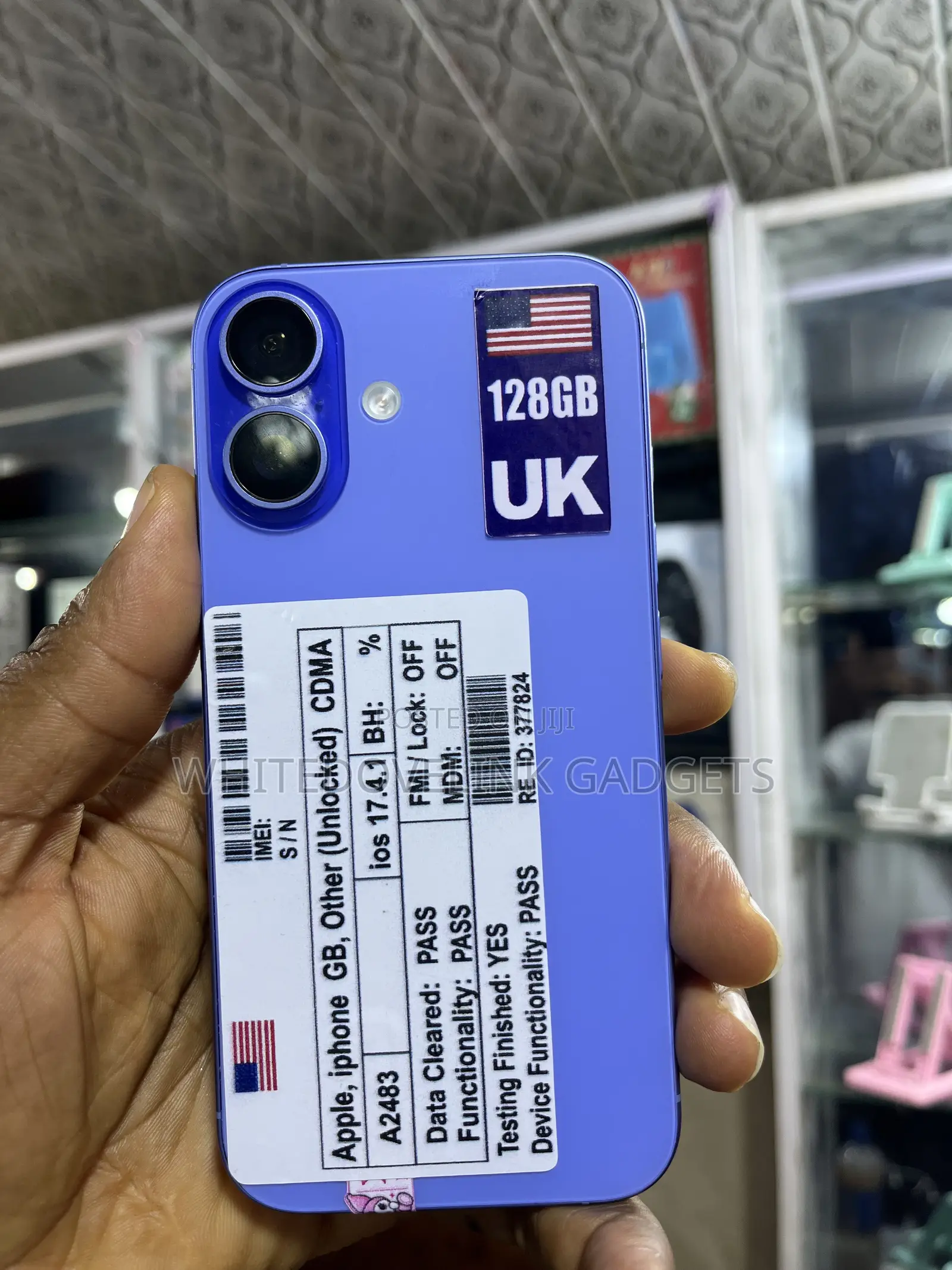 Apple iPhone 16 128 GB Blue