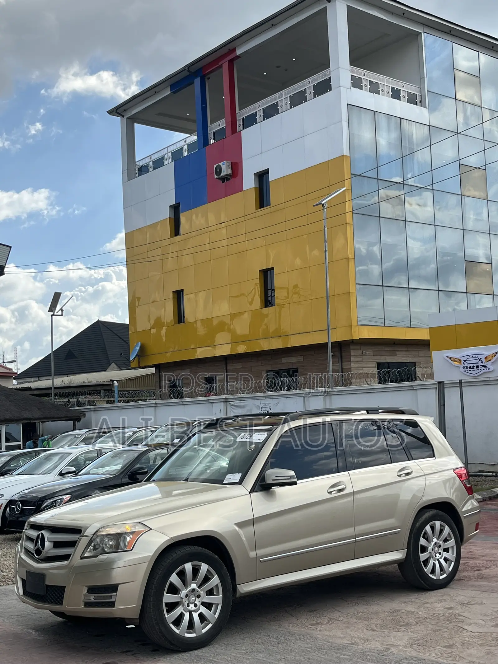 Mercedes-Benz GLK-Class 2012 Gold