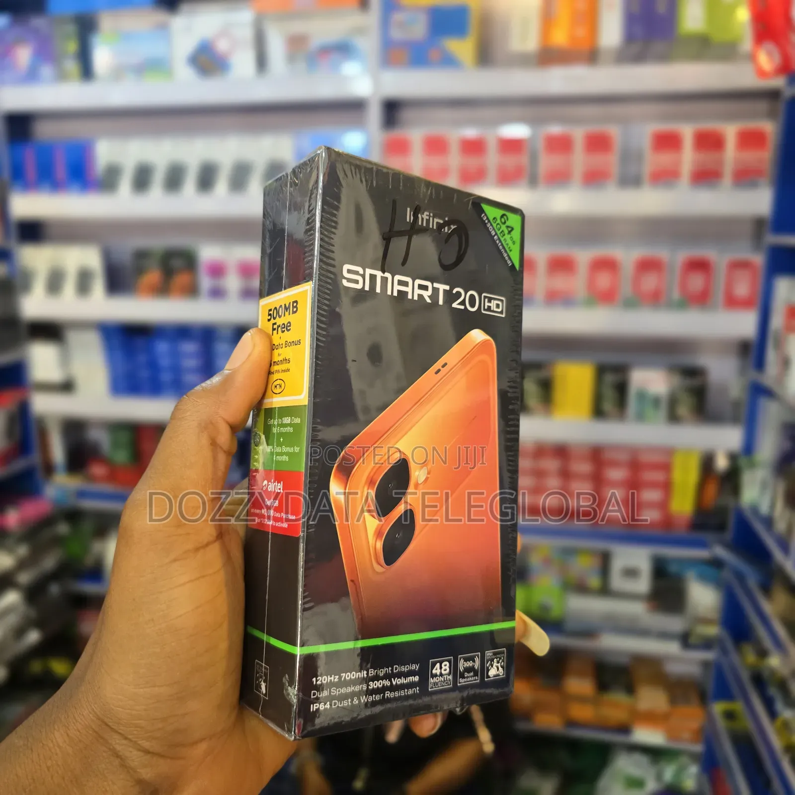 New Infinix Smart 20 64 GB Black